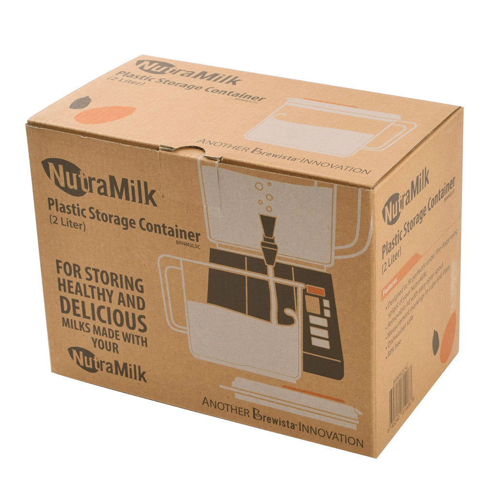 Box for NutraMilk 2 Liter Plastic Storage Container