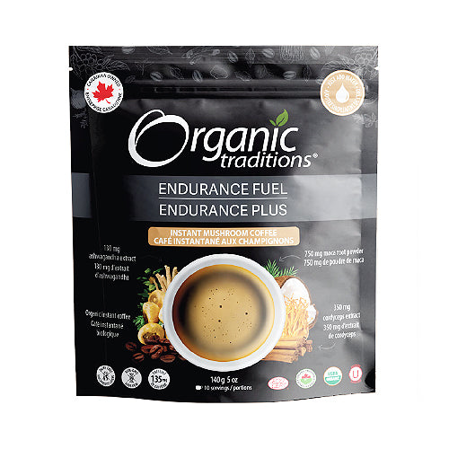 Organic Traditions - Endurance Fuel Instant Mushroom Coffee