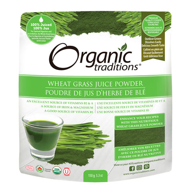Organic Traditions - Wheat Grass Juice Powder