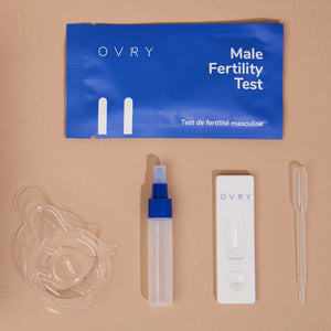 Main contents of Ovry Male Fertility Test kit