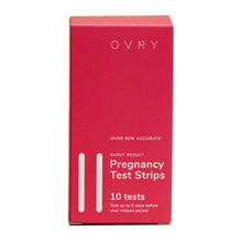 Ovry Early Result Pregnancy Test Strips package