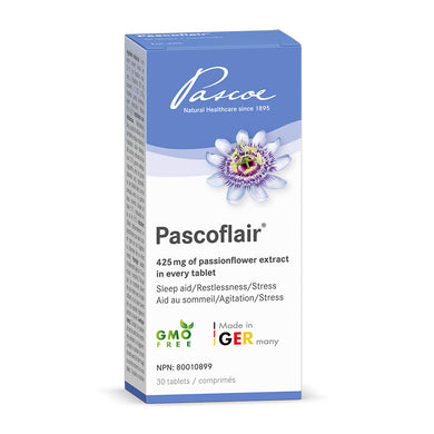 30 tablet box of Pascoe Pascoflair, in new packaging style