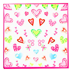 Piggy Paint 3D Hearts Nail Art