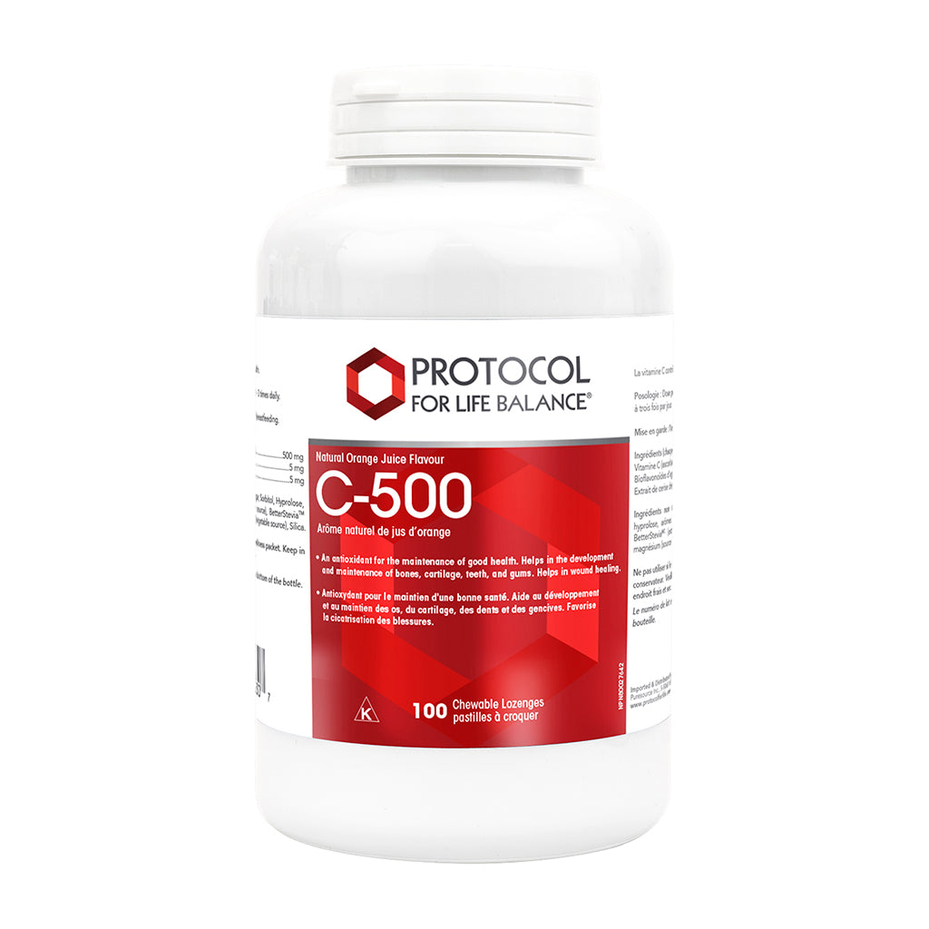 Protocol - C-500 (Vitamin C Lozenges)