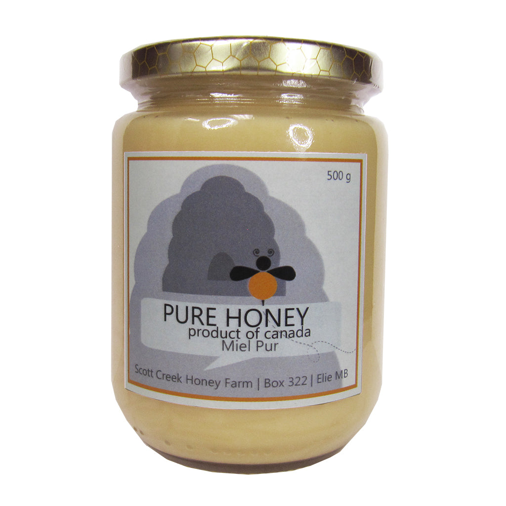 Pure Creamed Honey, 500 g jar