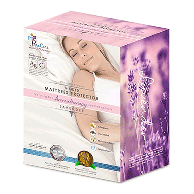 PureCare - 5-Sided Trim Mattress Protector with Aromatherapy