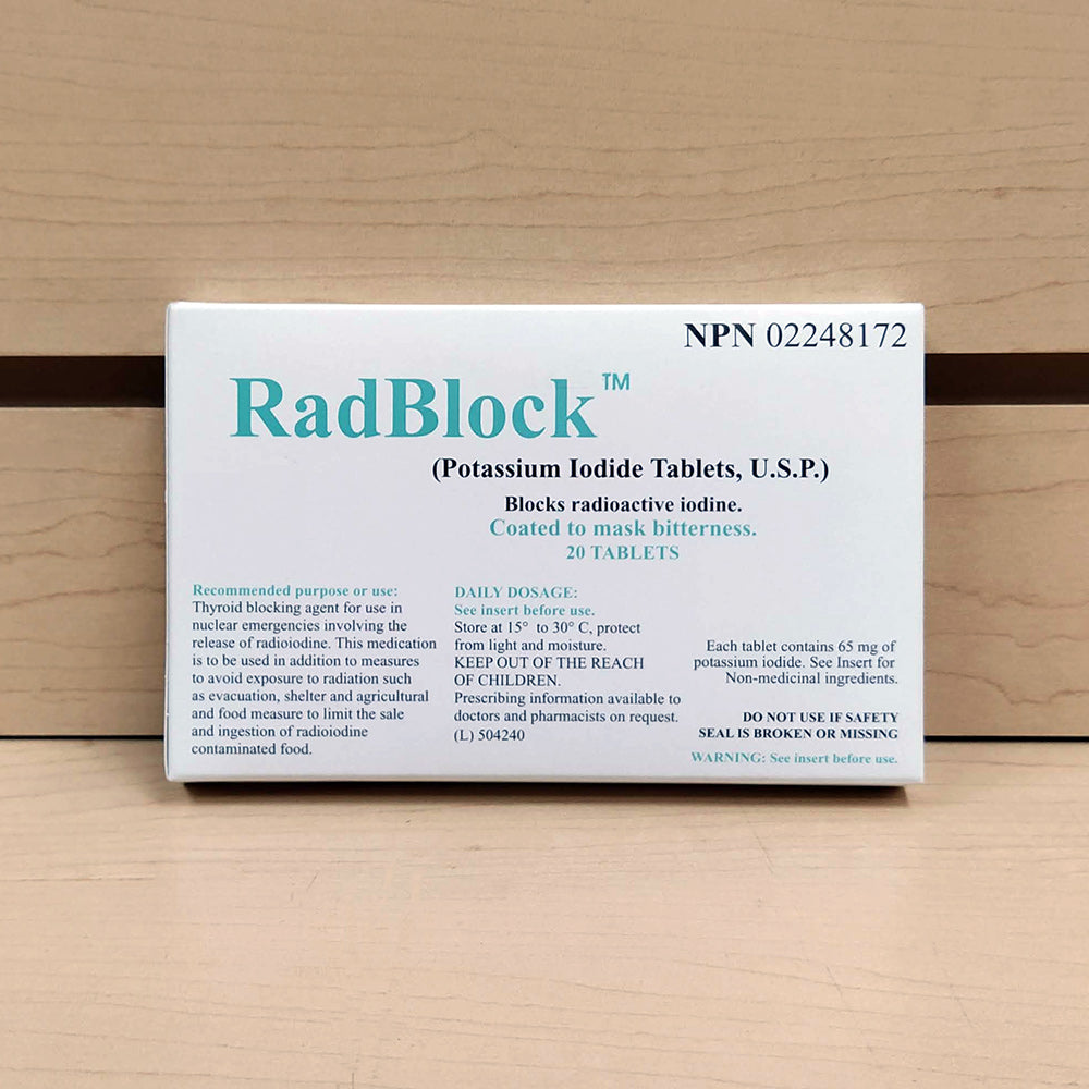 Iodine pills top