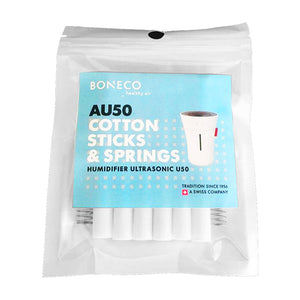 Pack of replacement cotton sticks for personal humidifier (not included)