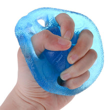 Gripping ball in center of 8 Hole Soft Elastic Finger Grip Exerciser