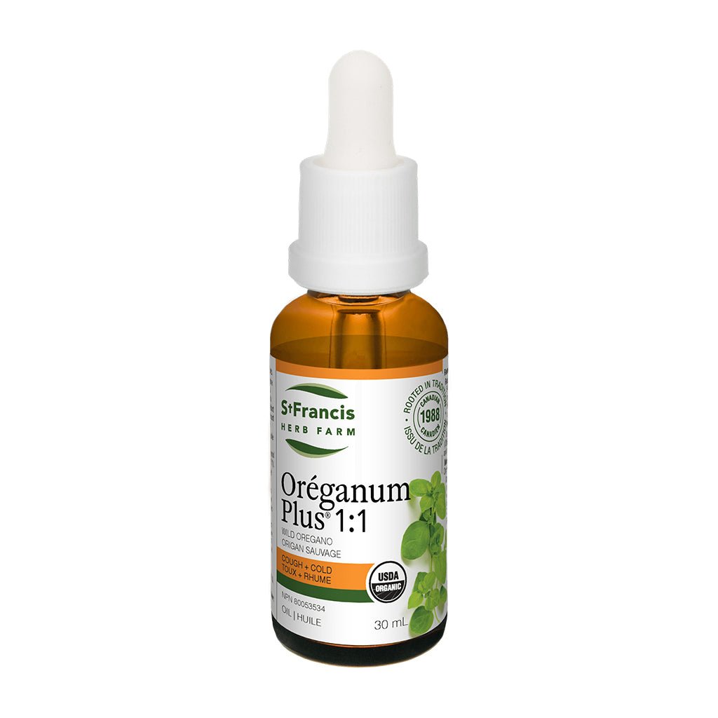 St. Francis Herb Farm - Oreganum Plus 1:1 - Wild Oregano Oil