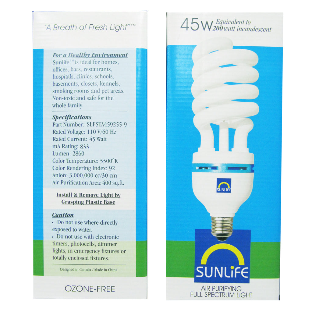 SunLife Lighting - Full Spectrum SunLife Bulb – AvivaHealth.com