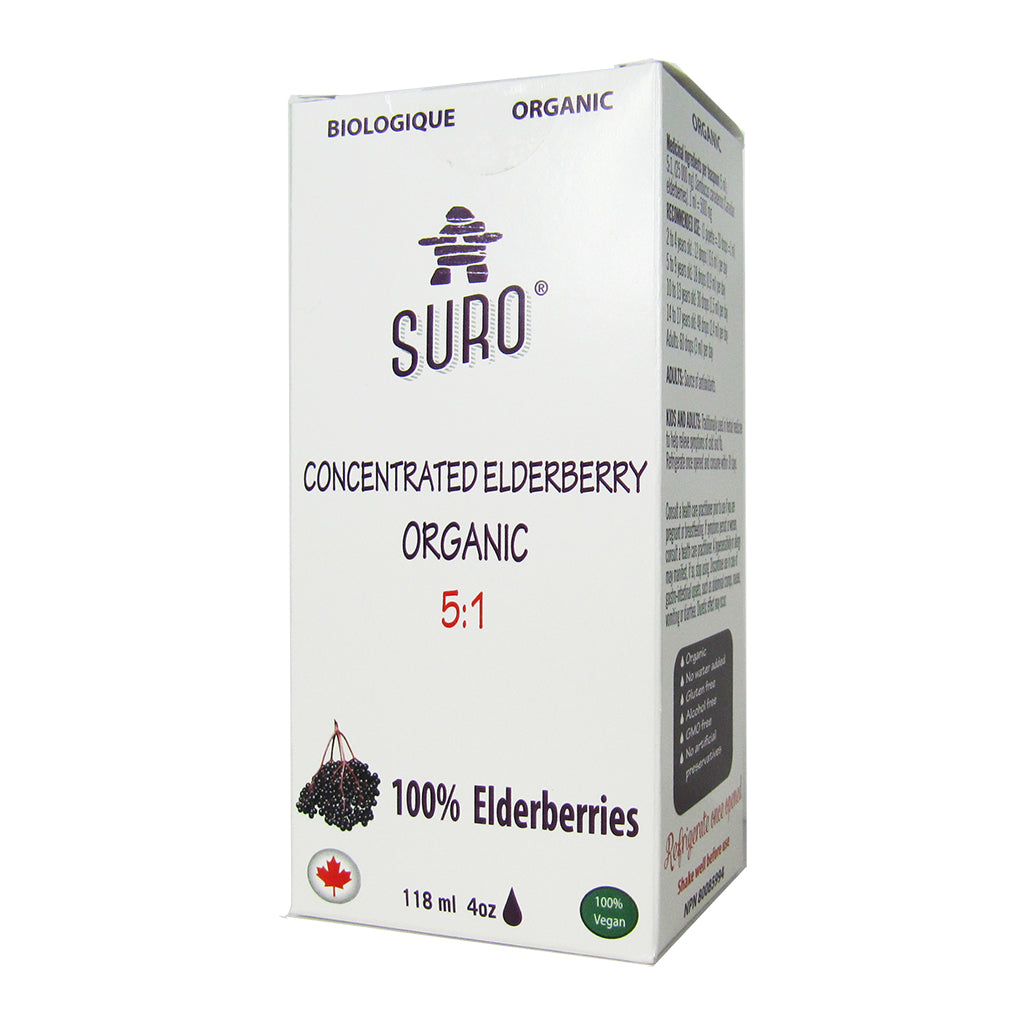 SURO - Organic Elderberry Syrup for Adults