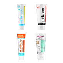 Think Mineral Sunscreens (4 types)
