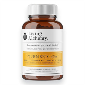 Living Alchemy Turmeric Alive, previous label style