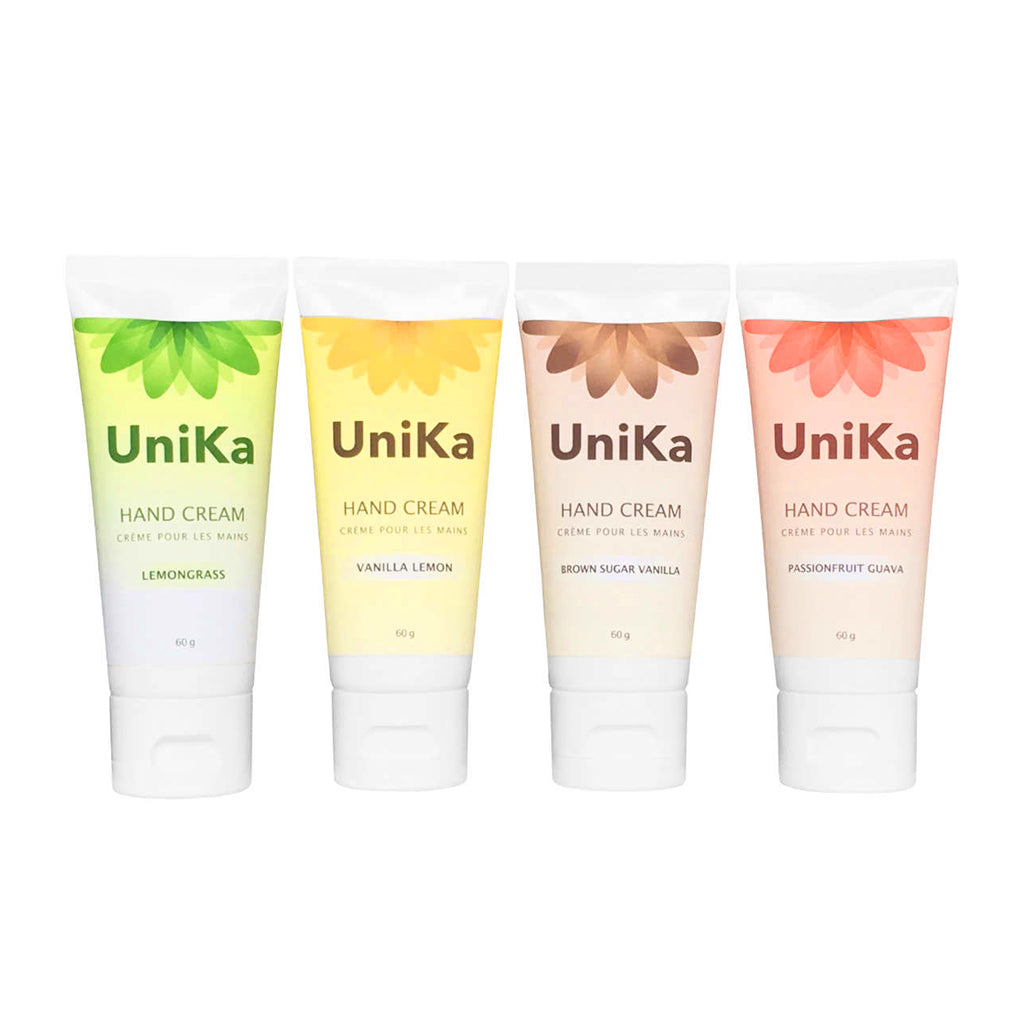 60g Tubes of UniKa Hand Creams