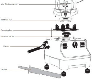 Vitamix Parts Chart