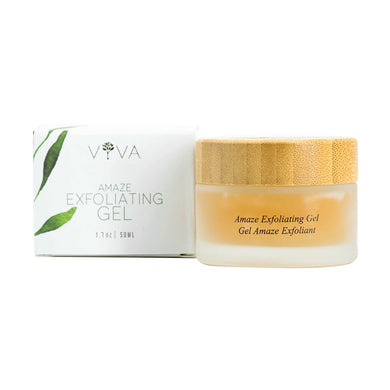 50 ml jar & box of Viva Amaze Exfoliating Gel