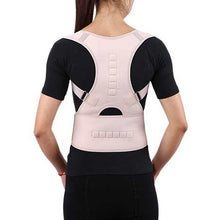 wearing a Relaxus Posture Belt, rear view 