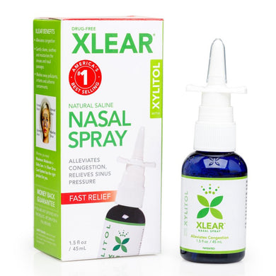 Xlear Nasal Spray, 45 ml Mist Bottle